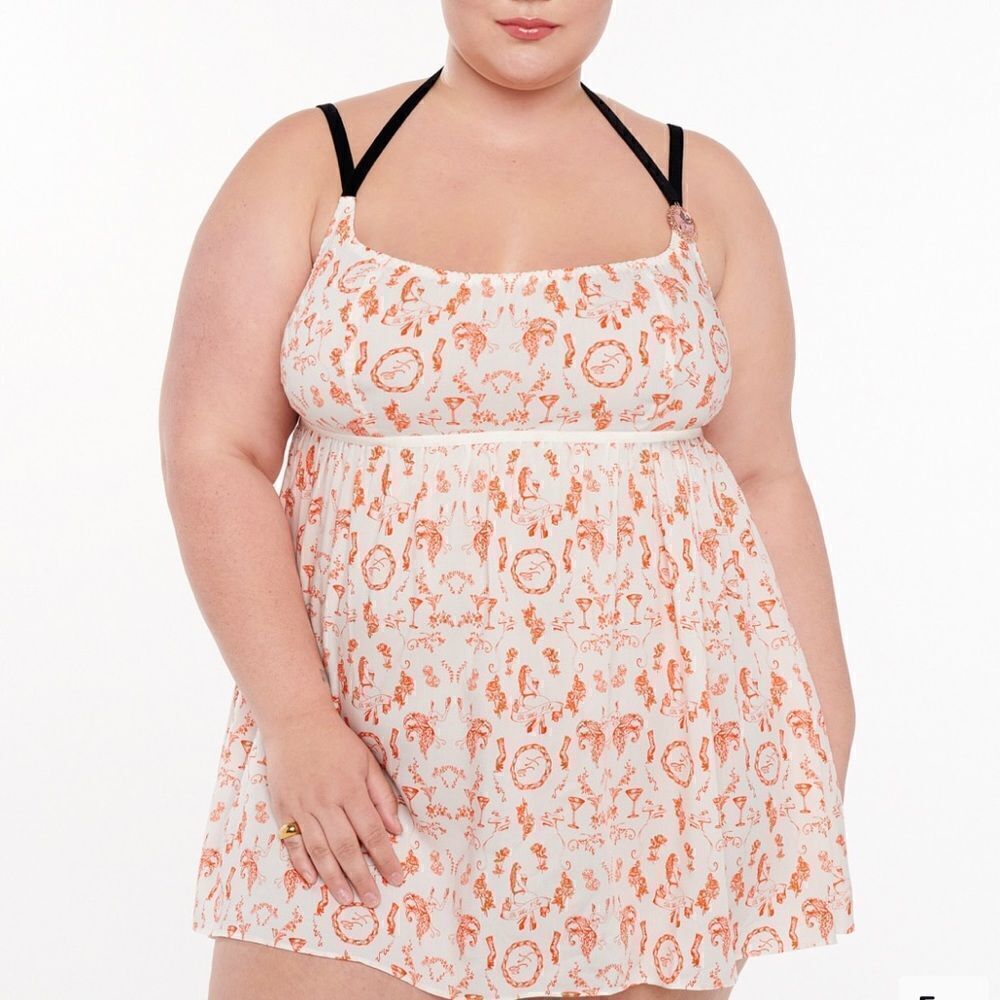 Savage X Fenty by Rihanna Underpinnings Cameo Babydoll Slip size 2X
